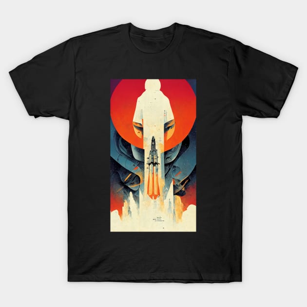 Space Race T-Shirt by JoshWhiteArt